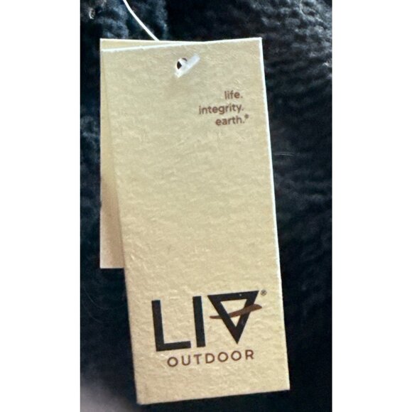 LIV Outdoor Sherpa Shacket Black Women's Size Extra Small New with tag - Picture 3 of 4